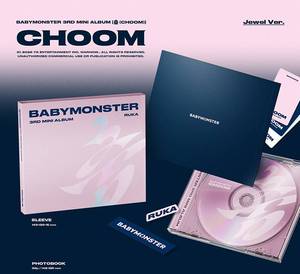 BABYMONSTER 3er MINI ÁLBUM [ (CHOOM)] Versión Jewel, Álbum Oficial del Grupo Idol Coreano KPOP, CD Coleccionable, Fotocard Gratis, Bluewave-176 - Product Image 2