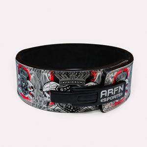 Nuevo Diseño, Cinturón de Levantamiento de Pesas con Estampado de Anime, Envoltura de Cuero, Protección Avanzada, Soporte Central para Levantamiento de Pesas en el Gimnasio - Product Image 1