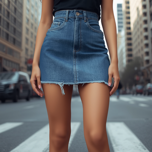 Falda de Cintura Alta para Mujer, Prenda Inferior Elegante y Casual a la Moda, con Personalización OEM ODM - Product Image 1