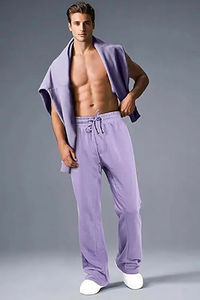 Pantalon empilé pour homme personnalisé 350-450 g/m² 100 % coton, pantalon de survêtement évasé délavé au soleil et à l'acide - Product Image 5