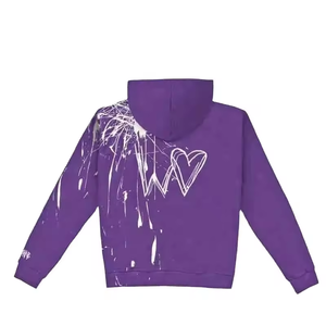 Ensemble de survêtement en molleton pour homme, sweat-shirt à capuche et pantalon de jogging, deux pièces, vêtements de sport d'hiver - Product Image 5