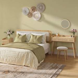 Tocador de Maquillaje con Cajones y Luz LED, Mesa de Maquillaje Moderna, Venta al por Mayor Directa de Fábrica en Vietnam, OEM - Product Image 2