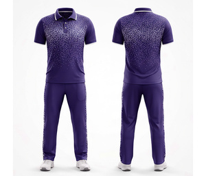 Breathable <b>Cricket</b> Team Uniform for Training & Match Wear | Men Women Youth <b>Cricket</b> Wears Polo Shirt and Trouser Full Team - Product Image 4