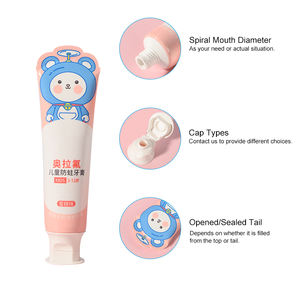 Tubos Cosméticos de Material ABL PBL a Prueba de Fugas, Tubo Suave Personalizado para el Cuidado Bucal Infantil, Tubo Exprimible Vacío de 5 Capas para Pasta de Dientes - Product Image 2