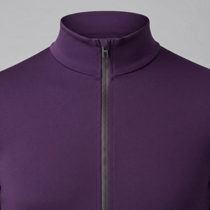 AMIB SPORTS unisex Reversible Full Zipper <b>Cycling</b> Quick Dry Eco-Friendly 100% Polyester <b>Long</b> <b>Sleeves</b> Bike OEM - Product Image 4
