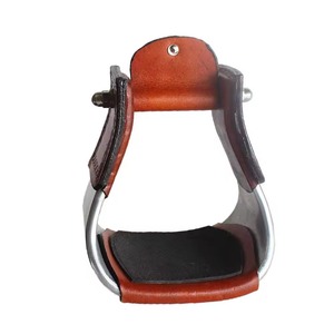 Estribos de Acero Inoxidable para Equitación, Antideslizantes, con Protección para Tobillos, Equipo de Seguridad Ecuestre - Product Image 4