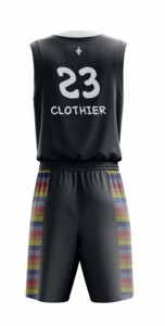 Nueva Ropa de Baloncesto para Hombre, Mejores Uniformes de Baloncesto, Diseño de Kit Completo, Sublimación, Conjunto de Camiseta de Baloncesto Personalizada - Product Image 4