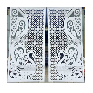 Peacock Carved Wooden <b>Wedding</b> Stage Jali Wall <b>Frame</b> Traditional Indian Decor Handcrafted Entrance Plaque - Product Image 1