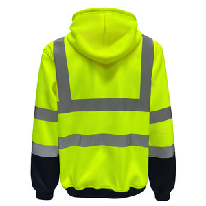 Mens <b>Utility</b> Work Jacket Reflective Safety Outerwear For Professional Labor And Industrial Environment Usage - Product Image 6