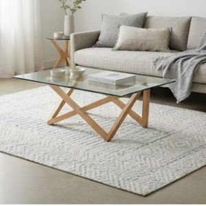 Best Selling Products Geometric Pattern Area <b>Rug</b> Rectangle Wool Polyester Flat Weave Bohemian Style Reversible Living Room Use - Product Image 4