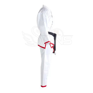 ชุดยูโด BJJ รุ่นใหม่ ผ้าฝ้าย 100% ระบายอากาศได้ดี ทนทาน น้ำหนักเบา ดีไซน์ใหม่สำหรับผู้ชาย ผลิตในประเทศปากีสถาน - Product Image 5
