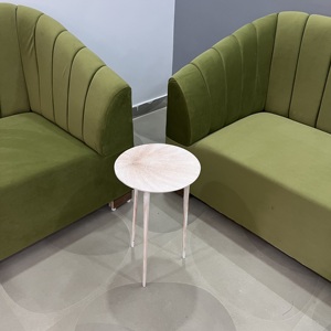 Modern Aluminium <b>Side</b> <b>Table</b> <b>Round</b> Metal Accent <b>Table</b> Handmade Coffee <b>Table</b> Living Room End <b>Table</b> Decorative Furniture - Product Image 4