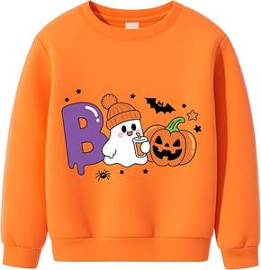 เสื้อสเวตเชิ้ตคอกลมทรงหลวมสำหรับแฟชั่นคนเมือง - Product Image 4