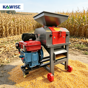 Máquina Trituradora de Granos Diésel con Rodillo Ajustable para Procesamiento de Ingredientes Alimenticios de Alto Rendimiento en Granjas - Product Image 1