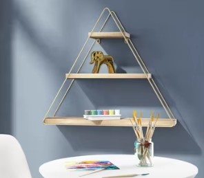 Luxury <b>Floating</b> <b>Wall</b> <b>Shelf</b> Organizer Elegant Space Saving Display Rack Home Decor Design - Product Image 5