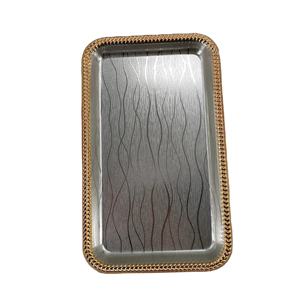 ถาดเหล็กตัดดอกไม้ถาดโลหะสำหรับตกแต่งห้องนั่งเล่นเน้นการจัดเก็บทนทาน - Product Image 1