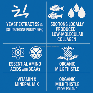 ผงกลูตาสีขาว50ก. จากเกาหลีสารอาหารเสริมความงามสำหรับผู้ใหญ่ปรับปรุงภูมิคุ้มกันตามธรรมชาติ - Product Image 5