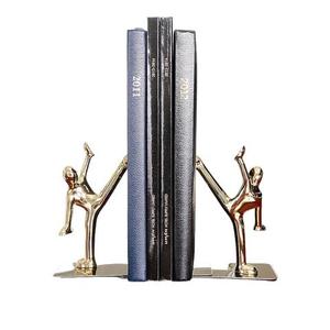 Metal <b>Bookend</b> Home Decor <b>Bookend</b> Customised High Selling <b>Bookend</b> Elegant for Holding Books Decorative Gift Item in Wholesale - Product Image 1