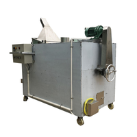 Machine à torréfier les noix automatique au gaz - Cuve rotative de 220 lb/lot pour graines de tournesol, noix de cajou, cacahuètes