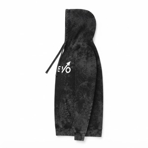 Sudadera con Capucha Negra para Hombre Relevo, Corte Regular, Felpa de Algodón, con Bolsillo, Estilo Casual para Otoño - Product Image 5