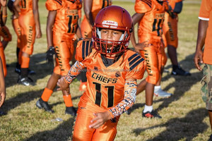 Maillot de football américain unisexe Kit de sport pour adultes et enfants Top et short pour garçons et filles Chemise pour jeux d'entraînement - Product Image 3