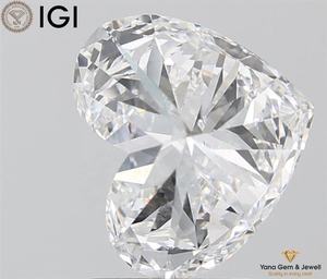 Diamante CVD Cultivado en Laboratorio Sweetheart Sparkle de 2.50 CT, Color D, Claridad VVS2, con Certificado IGI, para un Colgante de Amor - Product Image 5