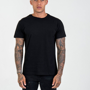 Camiseta de Algodón de Alta Calidad Personalizada para Hombre, Camiseta Blanca Extra Grande y Gruesa para Impresión, Camisetas para Hombre - Product Image 1