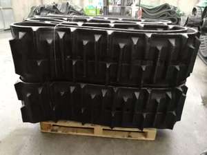 Moissonneuse agricole chenille en caoutchouc 350*90*48 équipement agricole chenille - Product Image 6