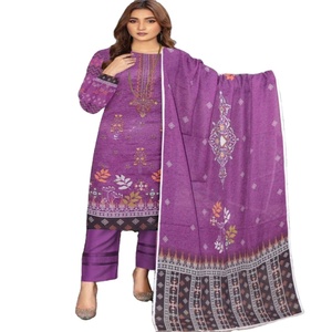 AF ชุดเดรสซาลวาร์สามชิ้นแฟชั่นสำหรับผู้หญิงชุดเดรสสไตล์อินเดียและปากีสถานสำหรับอินเดีย - Product Image 1