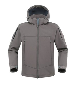 Chaqueta SoftShell al por mayor de marcas estadounidenses, ropa para exteriores, ropa de alto rendimiento, logotipo personalizado, MOQ bajo - Product Image 2