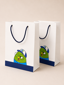 ถุงกระดาษเคลือบพิเศษพร้อมหูหิ้ว พิมพ์โลโก้สี่สี และเคลือบเงา - Product Image 5