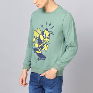 เสื้อสเวตเชิ้ตผู้ชายคุณภาพสูง ผ้าฝ้าย 100% สำหรับฤดูหนาว ผ้าเทอร์รี่เนื้อแน่น ปักลายตามสั่ง พิมพ์ลายดิจิทัล แห้งเร็ว เป็นมิตรกับสิ่งแวดล้อม - Product Image 2