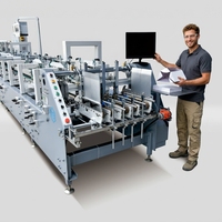 Plieuse-colleuse haute vitesse JY650/850/1100 : Nouvelle ère de pliage, nouveau futur de fabrication intelligente, système d'entraînement à moteurs servo complets