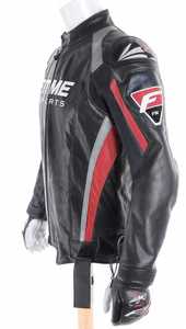 FITME SPORTS Professional White Red Black Windproof <b>Waterproof</b> Full Sleeve Motorbike Racing Suit CE Approved One Piece - Product Image 6
