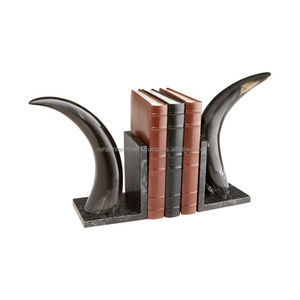 Sujetalibros de Lujo con Diseño de Cuerno, Hecho a Mano, Elegante Organizador de Librería, Pieza Decorativa de Interior, Calidad Premium - Product Image 5