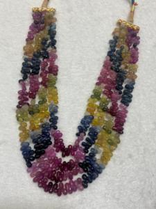 Perles en pierre naturelle KD GEMS & JEWELLERY, forme goutte, multicolores, 811,40 ct, pour la création de colliers - Product Image 4