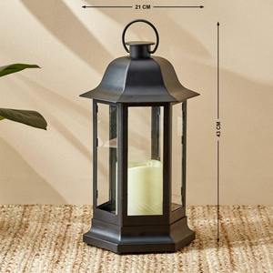 Farol de Metal Minimalista Ideal para Decoración de Sala de Estar, Escritorio de Oficina y Balcón, Lámpara Colgante, Venta al por Mayor desde India - Product Image 6