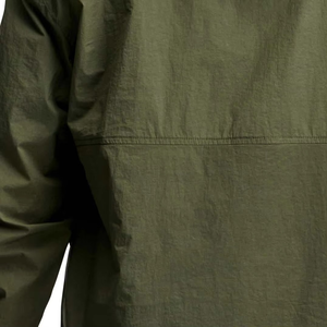 Custom Men's Autumn Casual Hooded Coated Softshell <b>Jacket</b> Stand Collar Zipper Front Windproof Waterproof Patchwork Design Nylon - Product Image 4