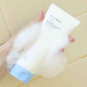 Gel Limpiador Hidratante Blue Petal, Limpieza Profunda Suave, Hidratante, Baja Irritación, Limpiador Facial, Elimina Imperfecciones, para Mujeres, Jeju - Product Image 1