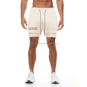 Offre Spéciale nouveau lancement Running Athletic Shorts de sport pour hommes 2 en 1 Running Gym pour hommes Style Shorts - Product Image 1