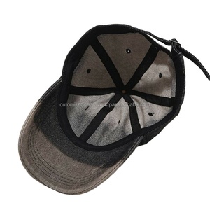 Gorra de Béisbol de Mezclilla Blanca y Negra, Estilo Snapback, 100% Algodón, Camuflaje, Transpirable, Impermeable, Unisex, para Deportes al Aire Libre de Verano - Product Image 6