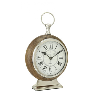 Handmade Modern Gold Antique Round Fancy <b>Table</b> <b>Clock</b> Antique Metal Desk <b>Clock</b> For Office Decoration Tableware Decoration - Product Image 5