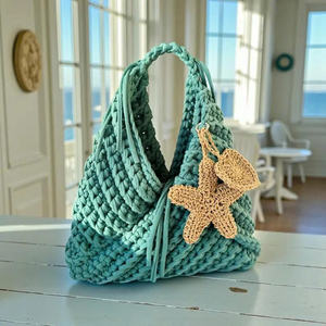 Nueva Colección 2026, Bolso Tote de Algodón Hecho a Mano, Bolso de Fiesta con Logotipo Personalizado - Product Image 6