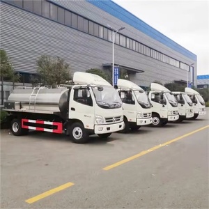 Factory 3 4cbm <strong>Milk</strong> <strong>Tanker</strong> foton Brand 316 Stainless Steel Tank Chinese Tank <strong>Truck</strong> for Delivery Fresh <strong>Milk</strong> - Product Image 1