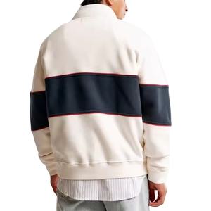 Sweat-shirts à demi-zip, sweats à capuche à col montant, sweats à zip 1/4 pour hommes, sweats en coton de haute qualité, service OEM - Product Image 6