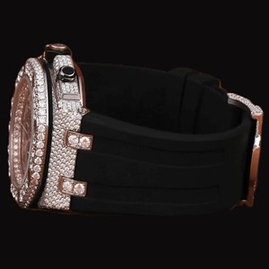 Reloj de Diamantes Mossinate con Caja de Silicona Negra Personalizable, Resistente al Agua para Hombre, Regalo de Joyería y para Fiestas, Disponible a Buen Precio - Product Image 2