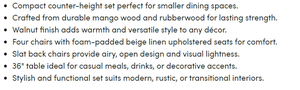 <b>DINING</b> <b>TABLE</b> SET Mango Wood <b>Dining</b> Room, Resort, Villa <b>Farmhouse</b> Vietnam <b>Dining</b> <b>Table</b> Home Furniture <b>Dining</b> Room Furniture - Product Image 6