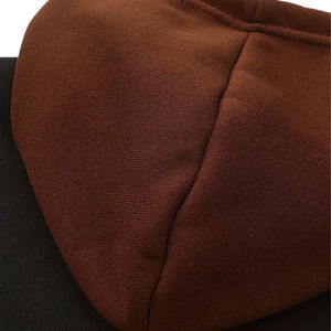 Sudadera con capucha de forro polar grueso con doble cremallera para hombre, estilo urbano, personalizada al por mayor - Product Image 5