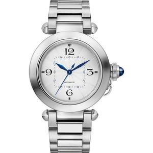 Relojes <span class=keywords><strong>de</strong></span> Pulsera <span class=keywords><strong>de</strong></span> Acero <span class=keywords><strong>de</strong></span> Lujo y Calidad, <span class=keywords><strong>Reloj</strong></span> Mecánico <span class=keywords><strong>de</strong></span> Moda para Parejas, Estilo <span class=keywords><strong>Cartier</strong></span>, Casual, para <span class=keywords><strong>Hombre</strong></span> y Mujer, Resistente al Agua - Product Image 1