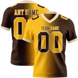 Jersey de Fútbol Americano Personalizado con Diseño a Demanda en Múltiples Colores 2026, Sublimación, Diseño de Logotipo de Equipo - Product Image 4